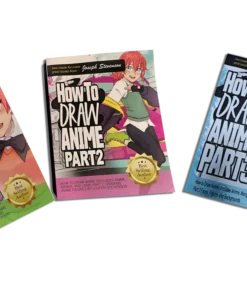 How to Draw Anime Part 1, 2, and 3 – All 3 Books