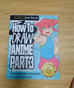 Alternative view of How to Draw Anime Part 1, 2, and 3 – All 3 Books