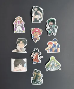 Anime Stickers - 10 Pack