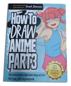 Alternative view of How to Draw Anime Part 1, 2, and 3 – All 3 Books