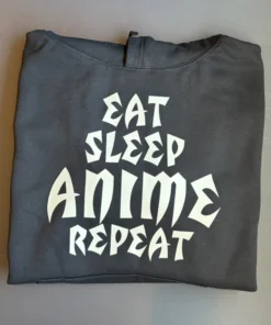 Eat Sleep Anime Repeat Hoodie