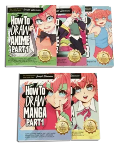 Anime and Manga 5 Book Bundle